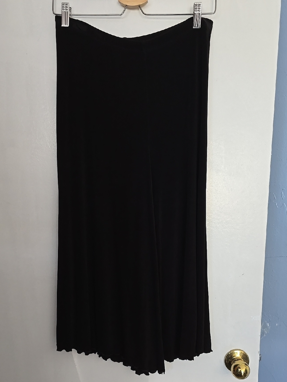 Chico's Black Travelers Culottes - Flowing A-Line Silhouette Size S Chico's 0